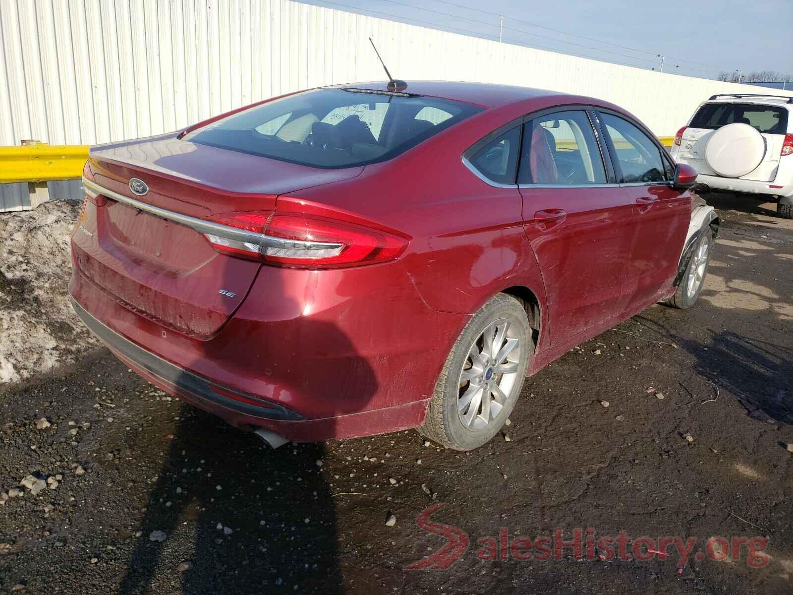 3FA6P0H7XHR390257 2017 FORD FUSION