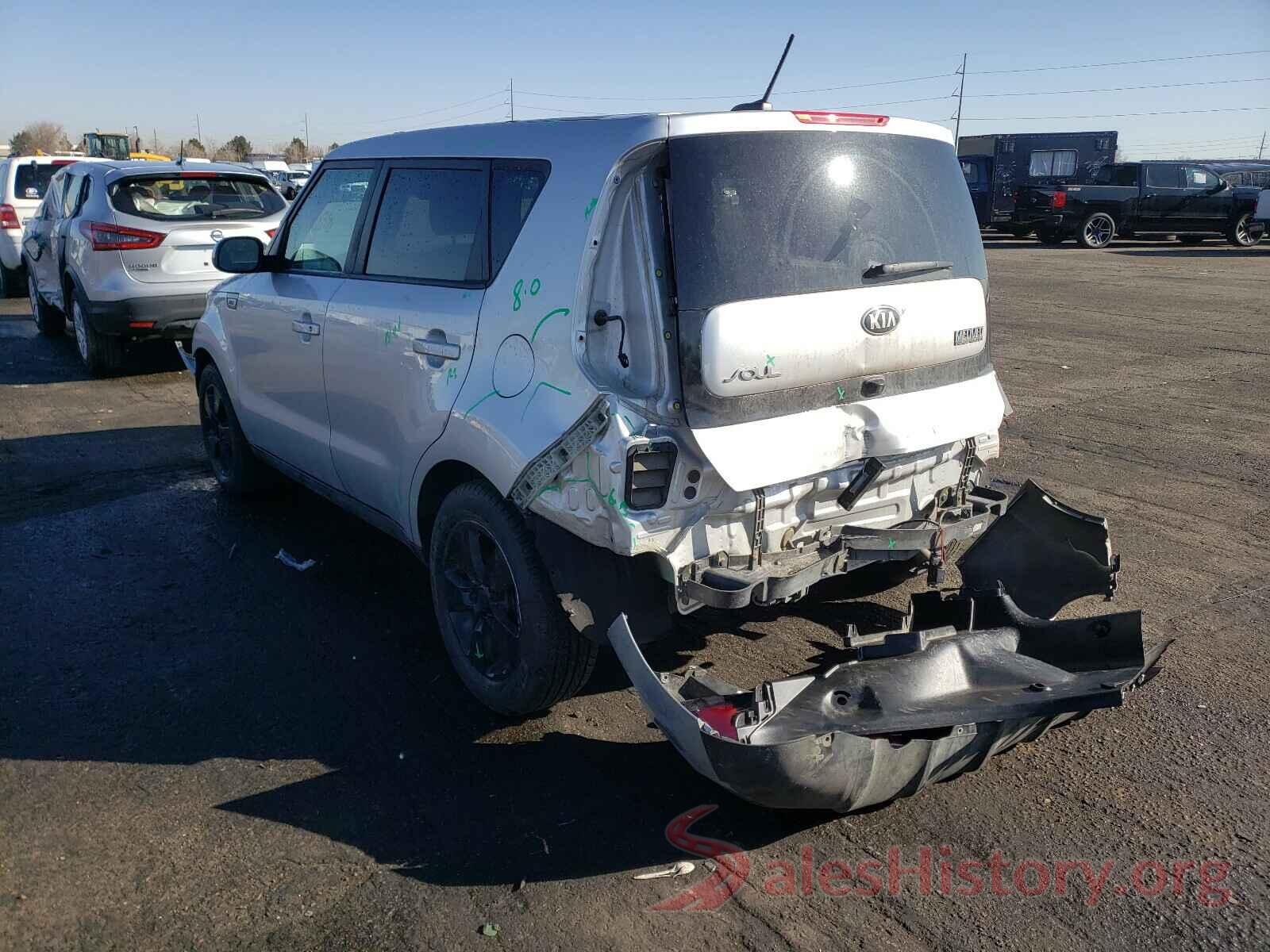 KNDJN2A20K7698962 2019 KIA SOUL