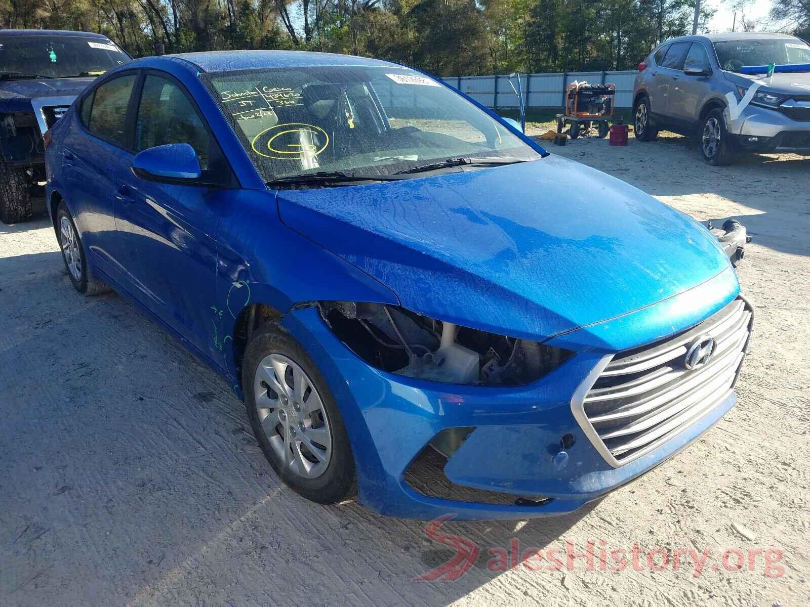 KMHD74LF7HU408404 2017 HYUNDAI ELANTRA