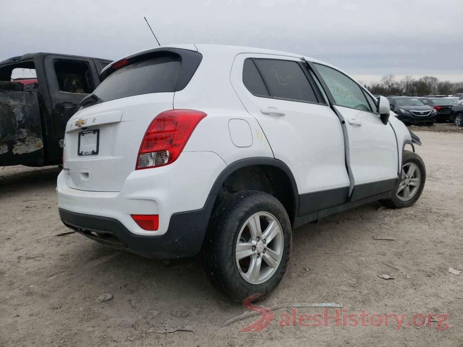 3GNCJNSB8LL298883 2020 CHEVROLET TRAX