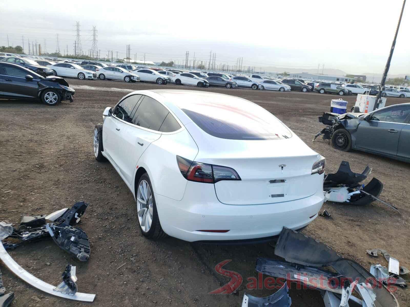 5YJ3E1EA7JF015863 2018 TESLA MODEL 3