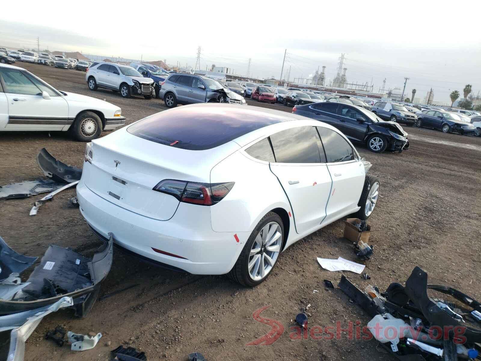 5YJ3E1EA7JF015863 2018 TESLA MODEL 3