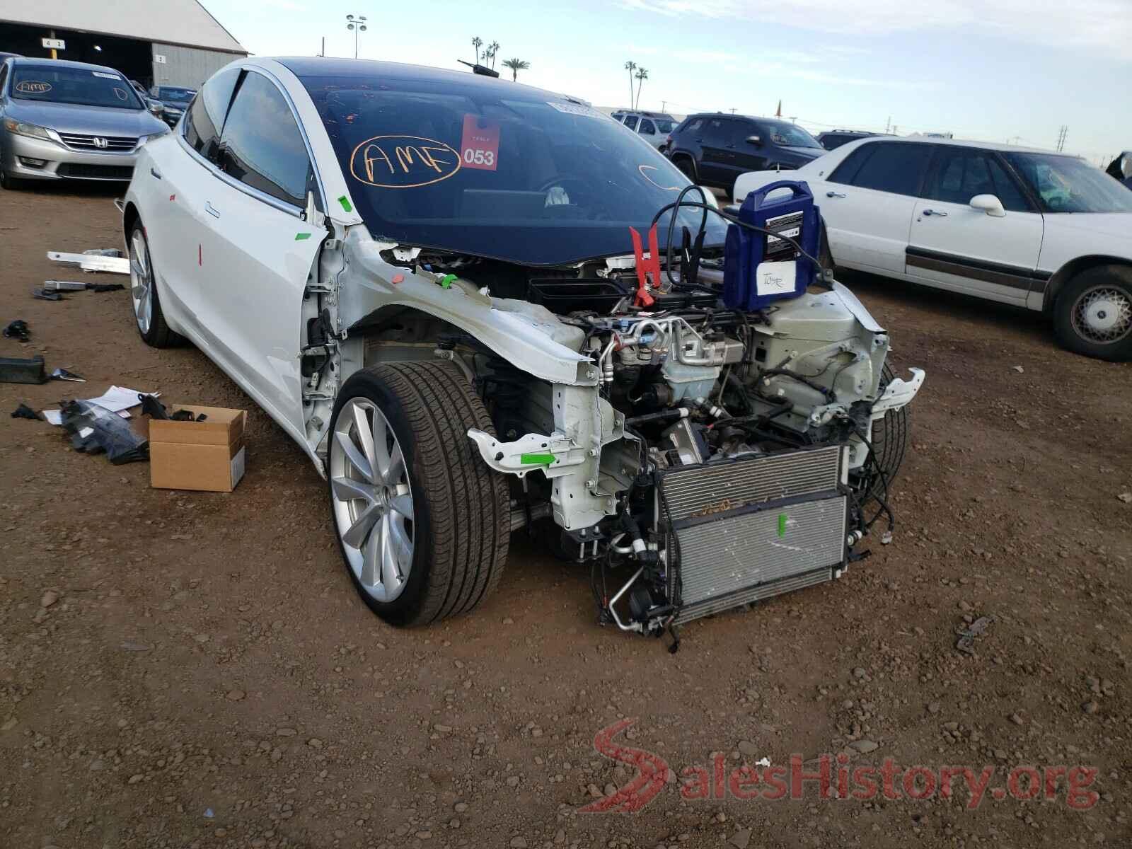 5YJ3E1EA7JF015863 2018 TESLA MODEL 3