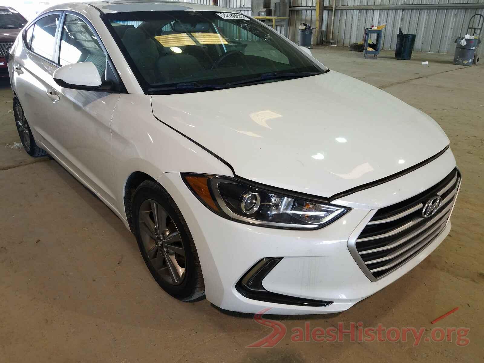 5NPD84LF6HH191181 2017 HYUNDAI ELANTRA