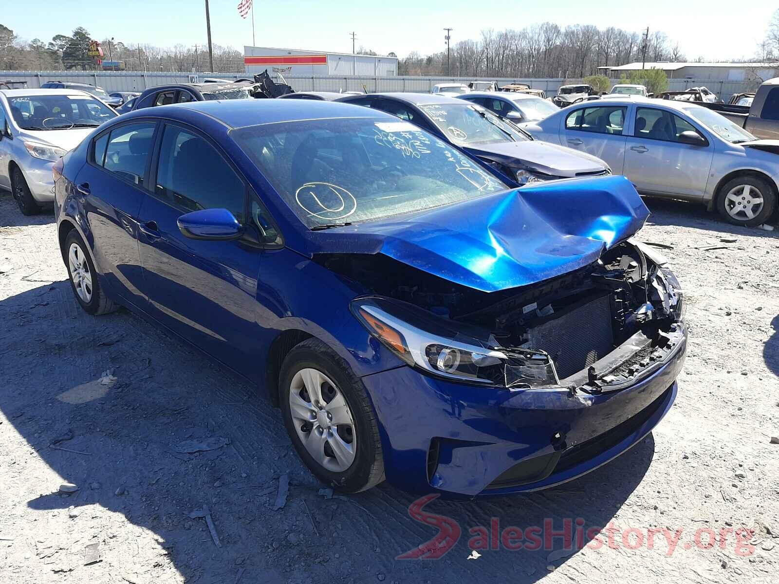 3KPFK4A7XJE256808 2018 KIA FORTE