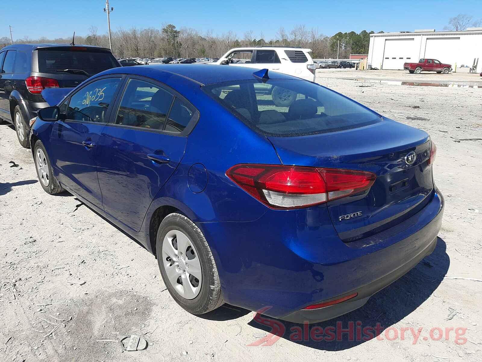 3KPFK4A7XJE256808 2018 KIA FORTE