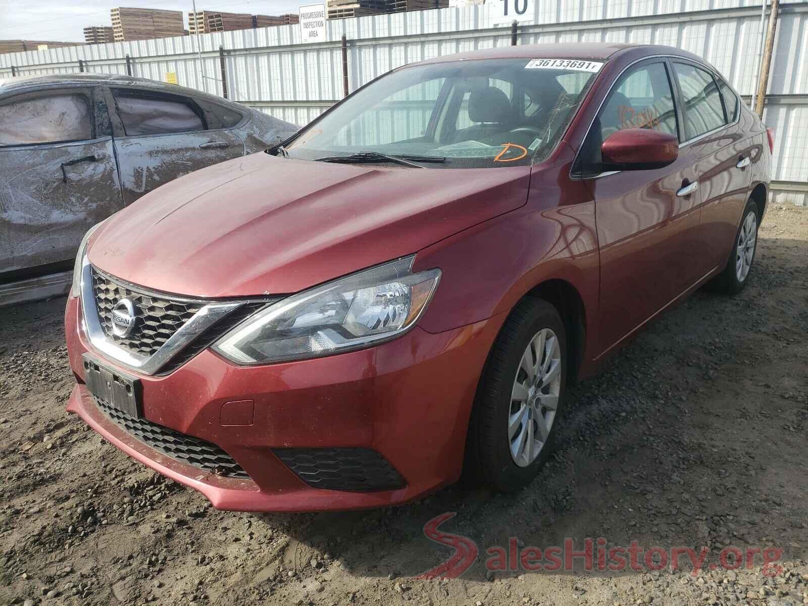 3N1AB7AP6HL664520 2017 NISSAN SENTRA