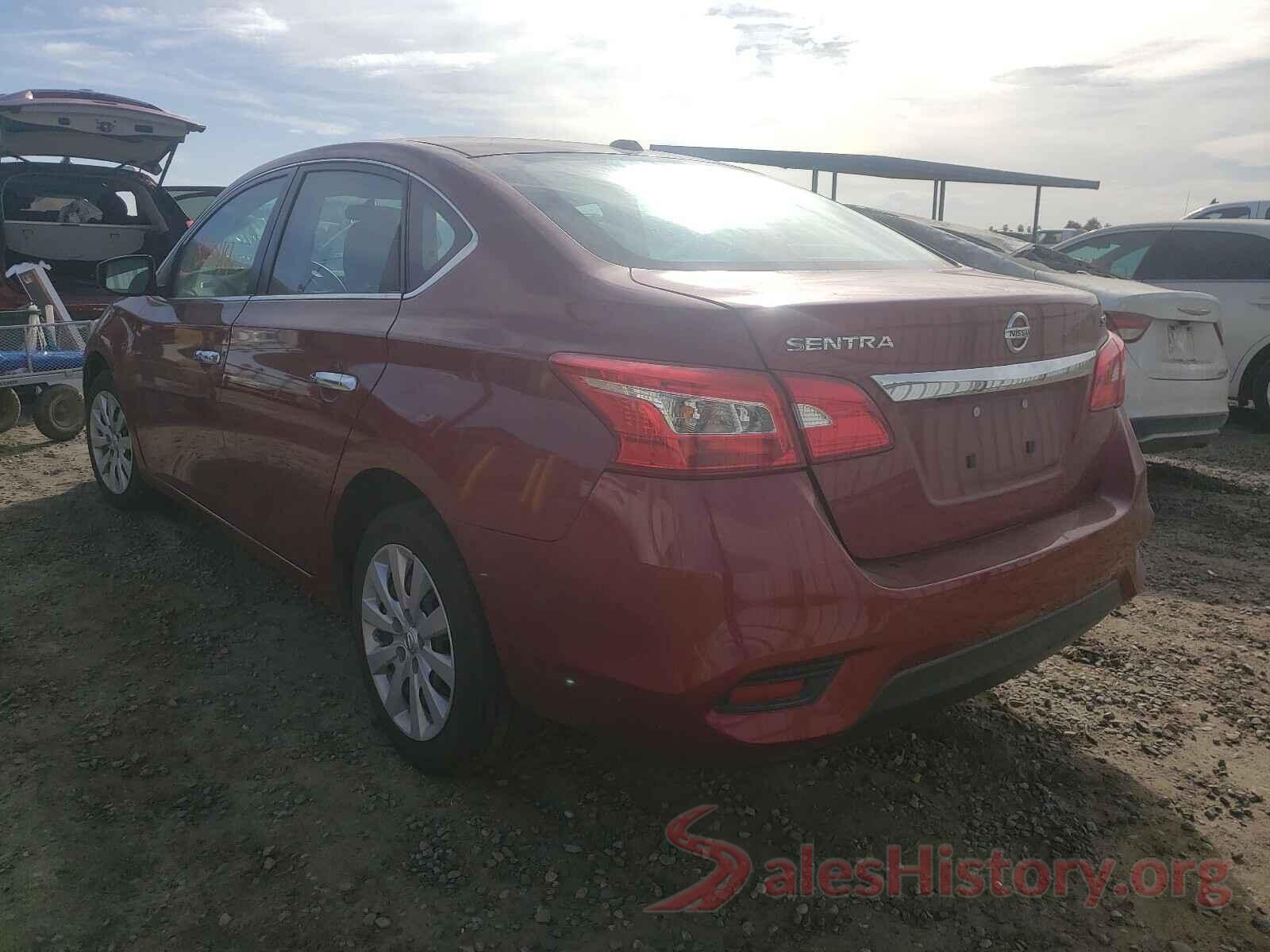 3N1AB7AP6HL664520 2017 NISSAN SENTRA