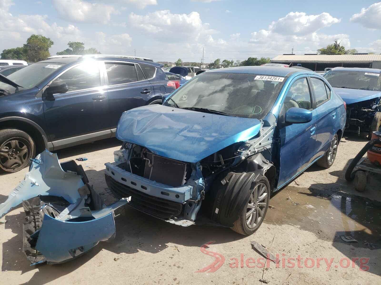 ML32F3FJ6JHF13366 2018 MITSUBISHI MIRAGE