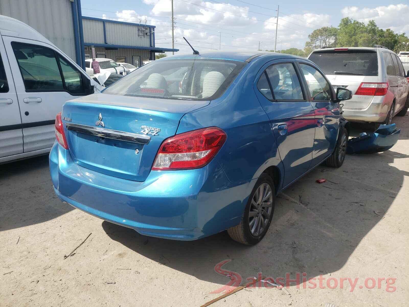 ML32F3FJ6JHF13366 2018 MITSUBISHI MIRAGE