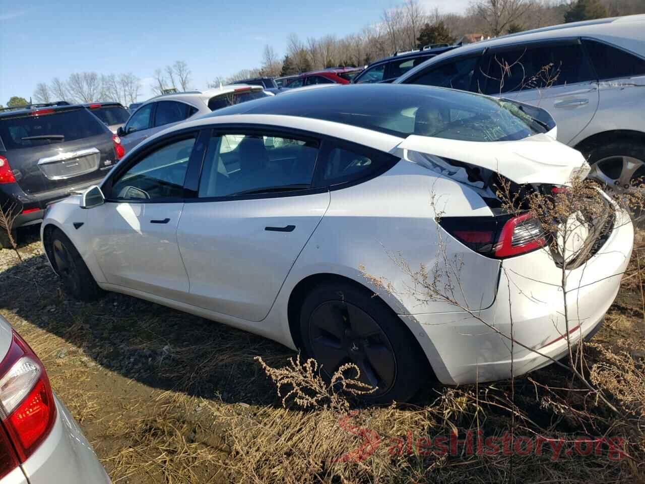 5YJ3E1EA5MF058084 2021 TESLA MODEL 3