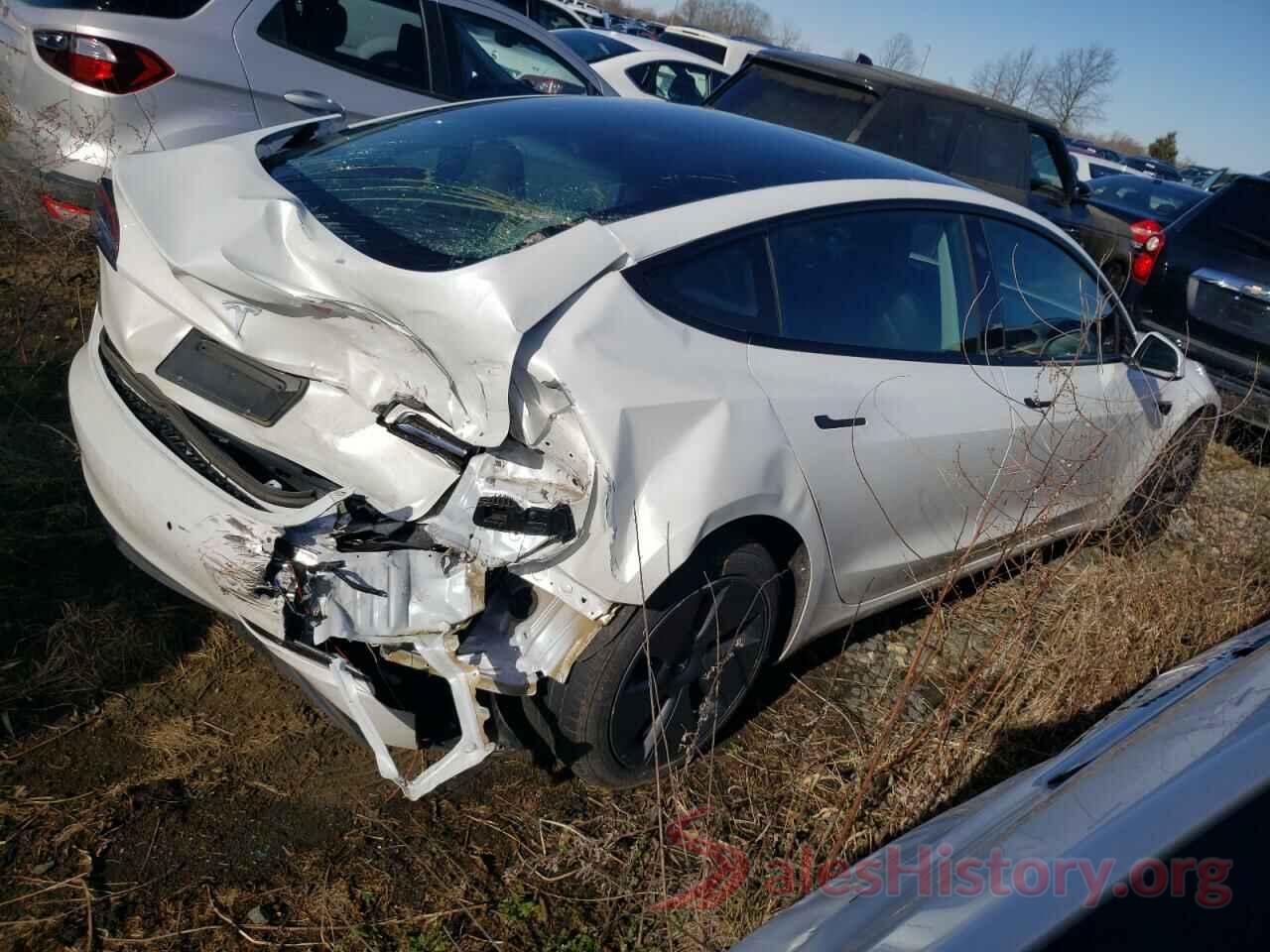 5YJ3E1EA5MF058084 2021 TESLA MODEL 3