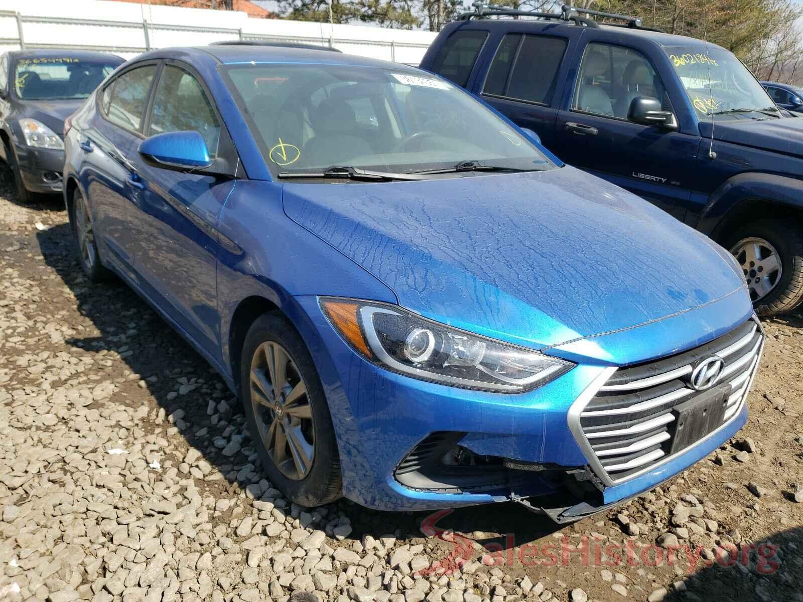 5NPD84LF1HH072972 2017 HYUNDAI ELANTRA