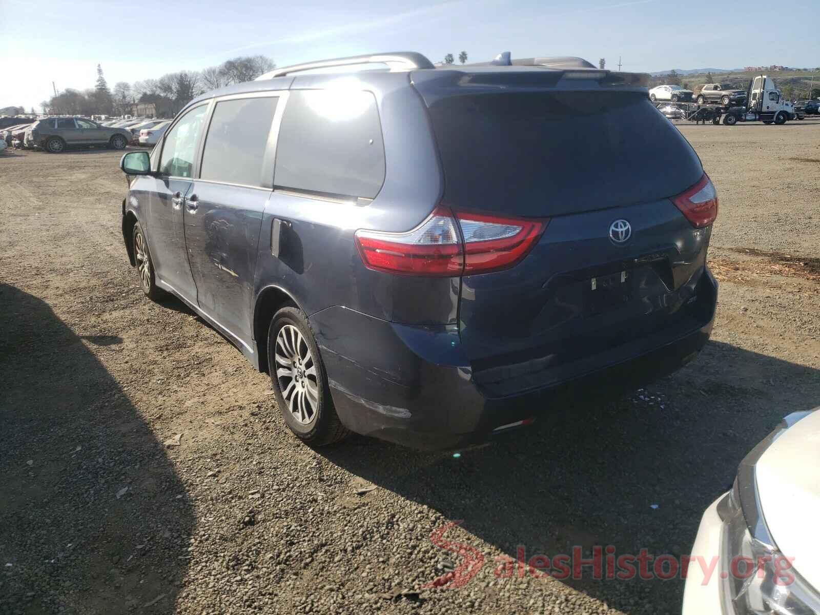 5TDYZ3DC7KS992135 2019 TOYOTA SIENNA