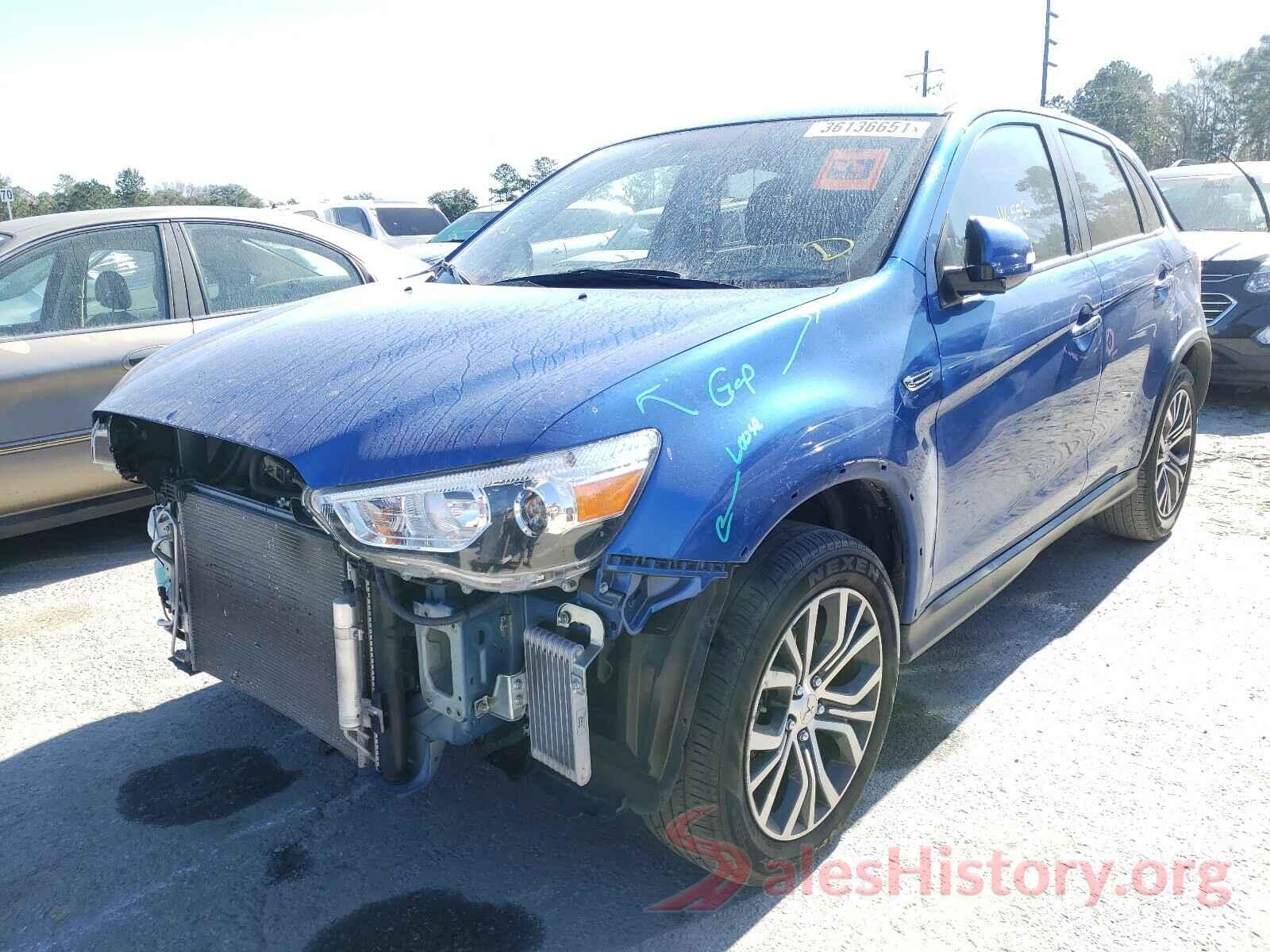 JA4AP3AU0JZ006004 2018 MITSUBISHI OUTLANDER