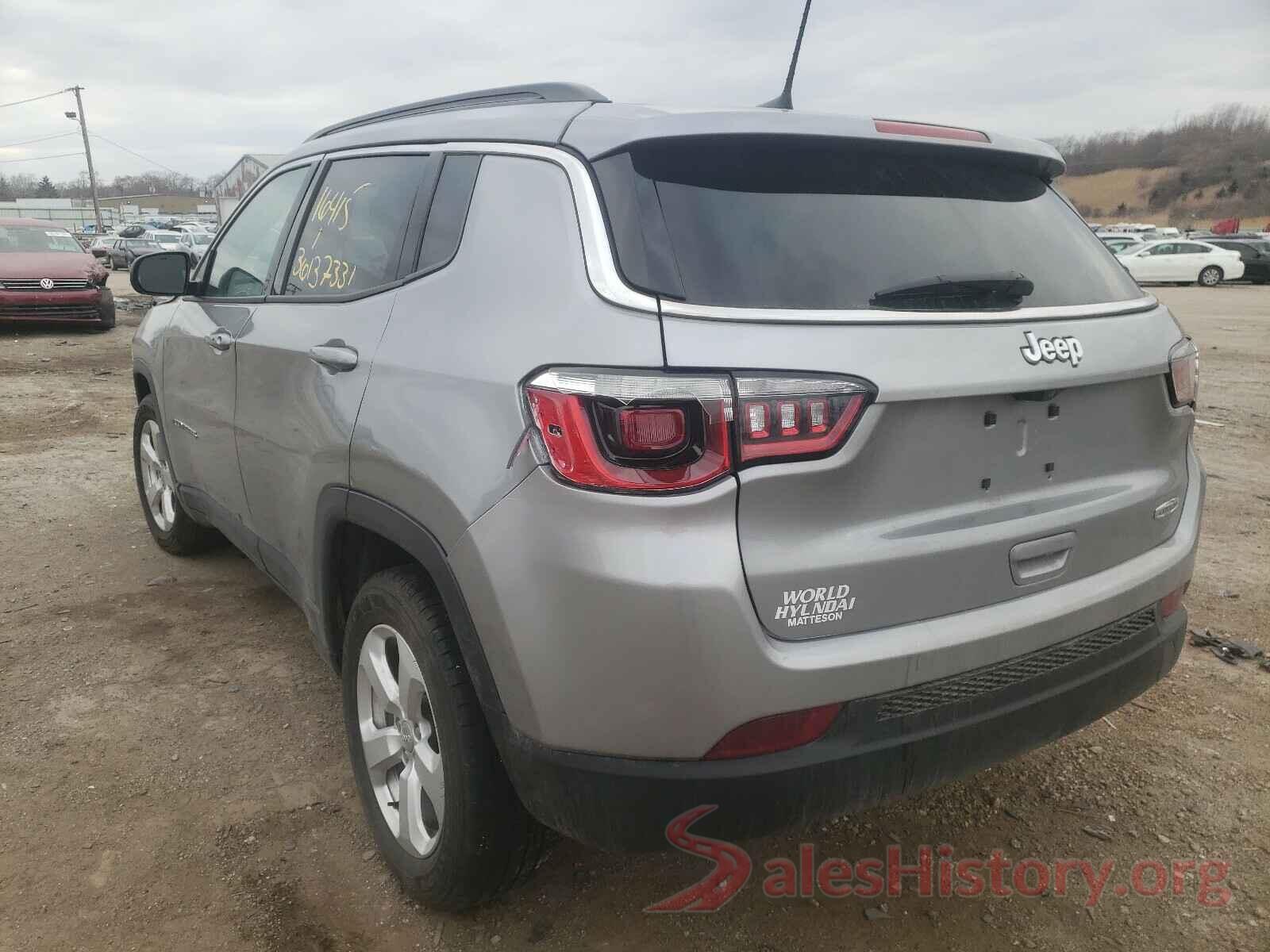 3C4NJCBB1JT240407 2018 JEEP COMPASS