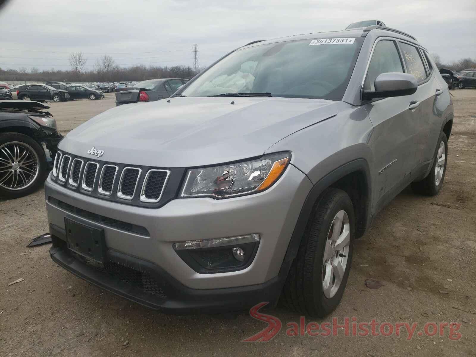 3C4NJCBB1JT240407 2018 JEEP COMPASS