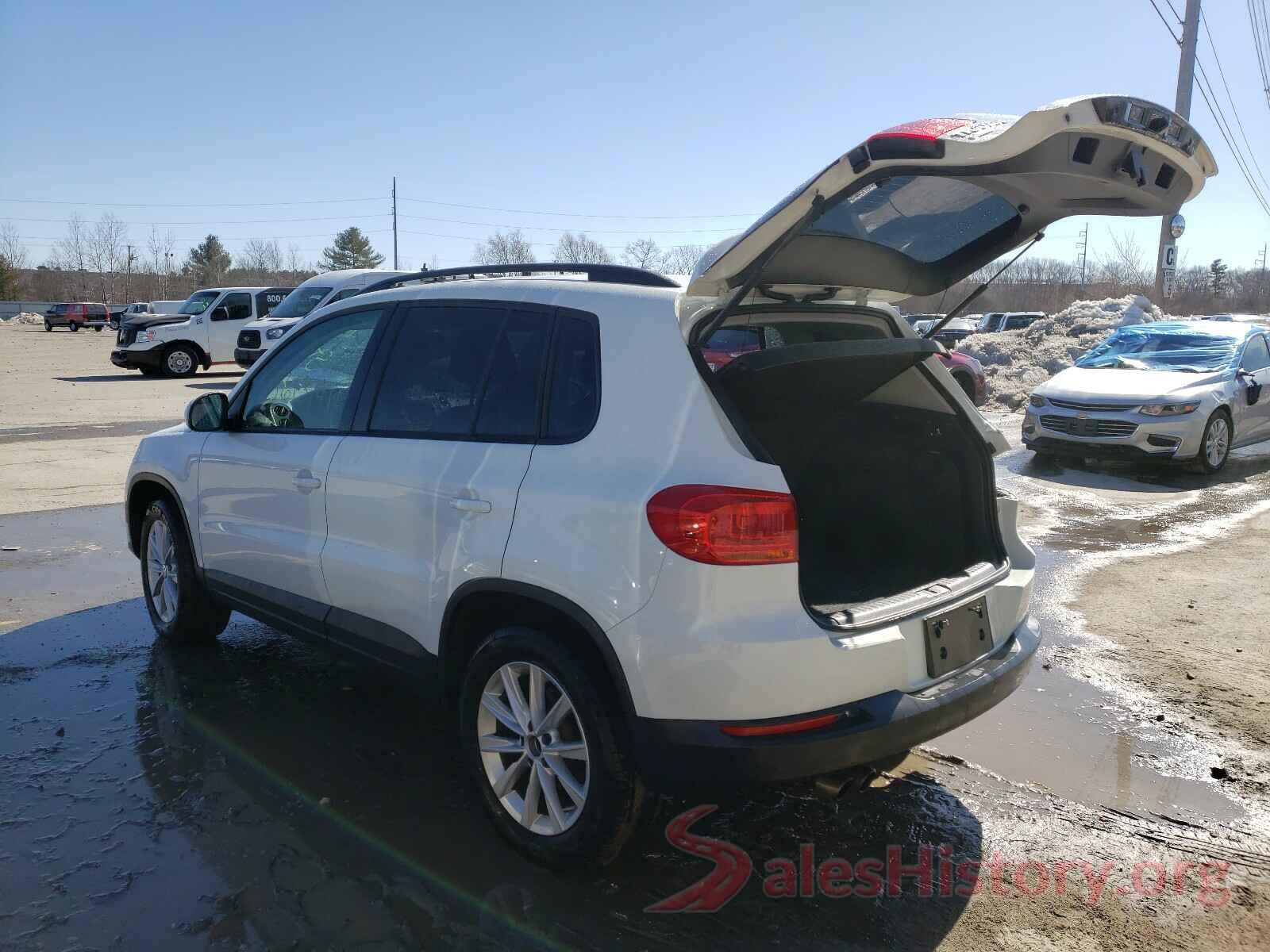 WVGBV7AX7HK050789 2017 VOLKSWAGEN TIGUAN