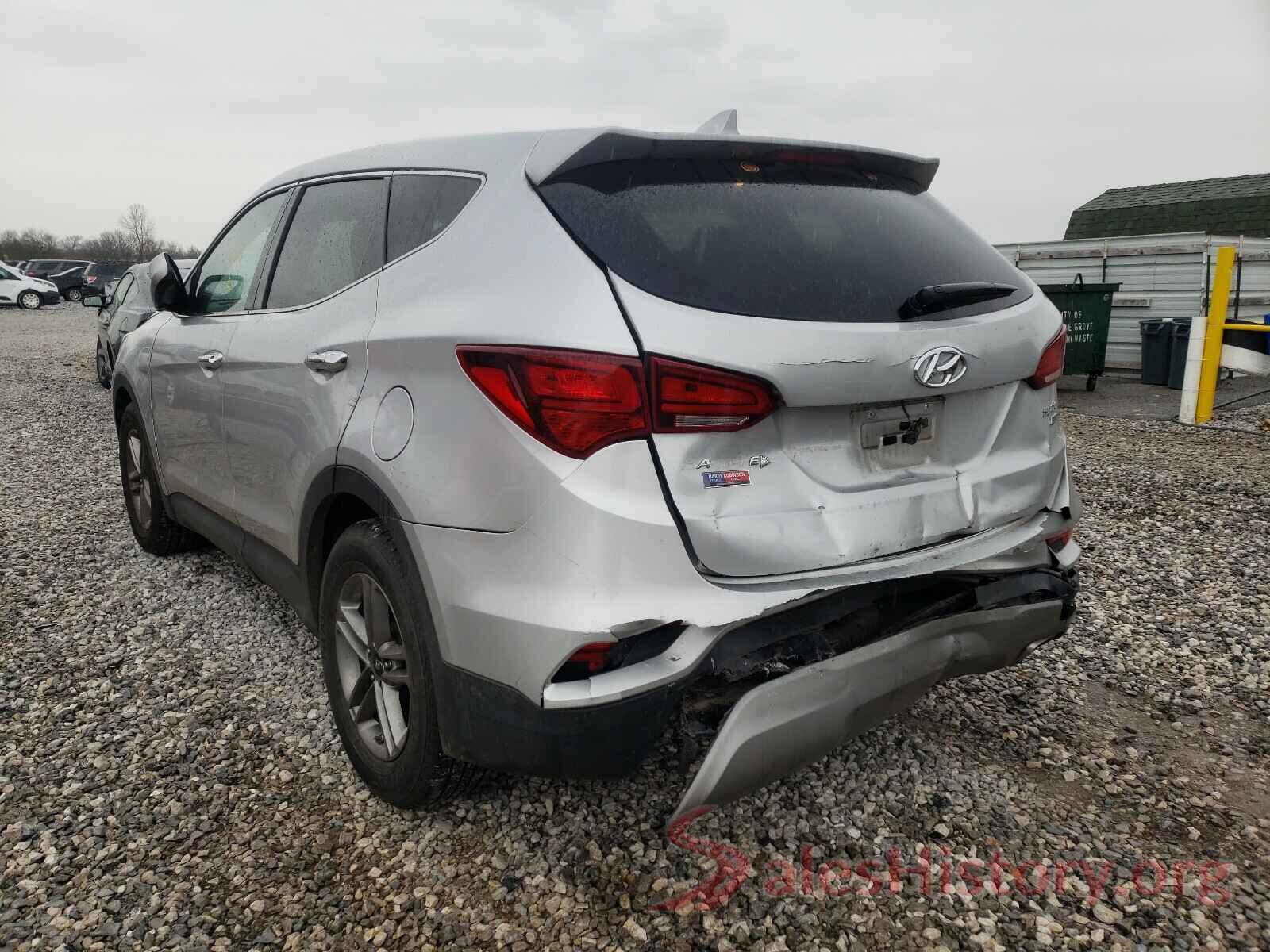 5XYZTDLB4HG410258 2017 HYUNDAI SANTA FE