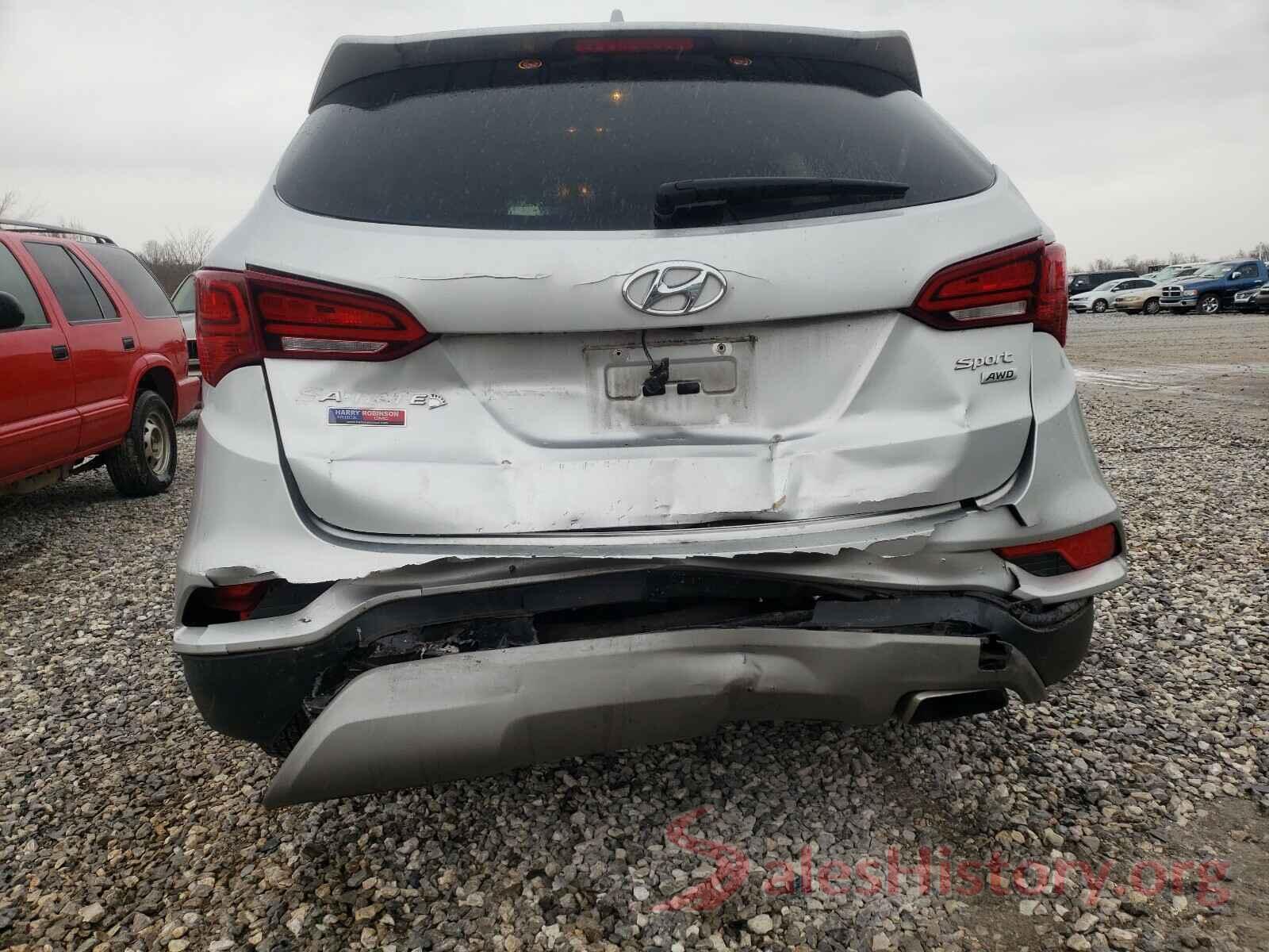 5XYZTDLB4HG410258 2017 HYUNDAI SANTA FE