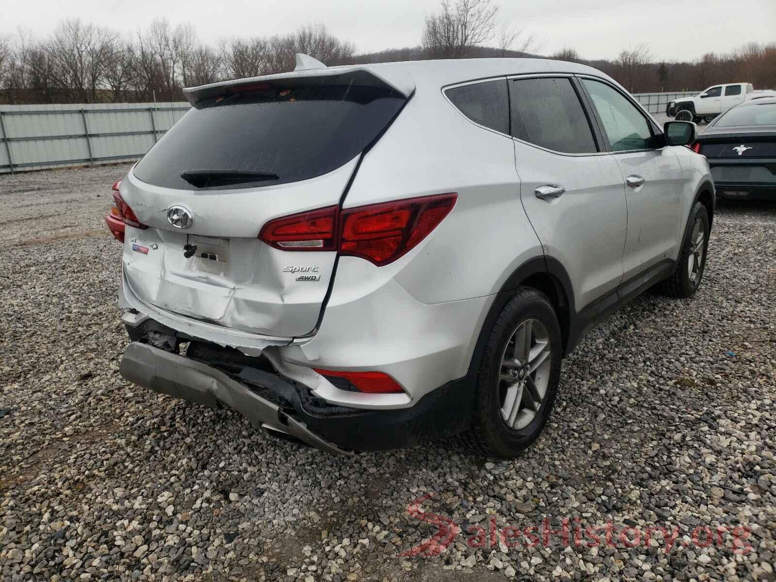 5XYZTDLB4HG410258 2017 HYUNDAI SANTA FE