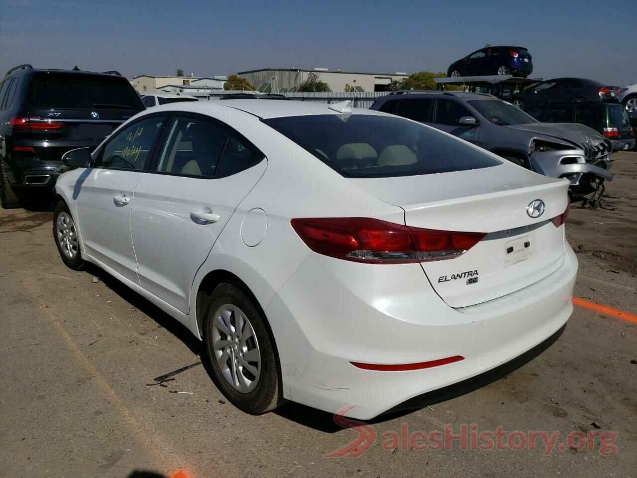 5NPD74LF5JH384057 2018 HYUNDAI ELANTRA