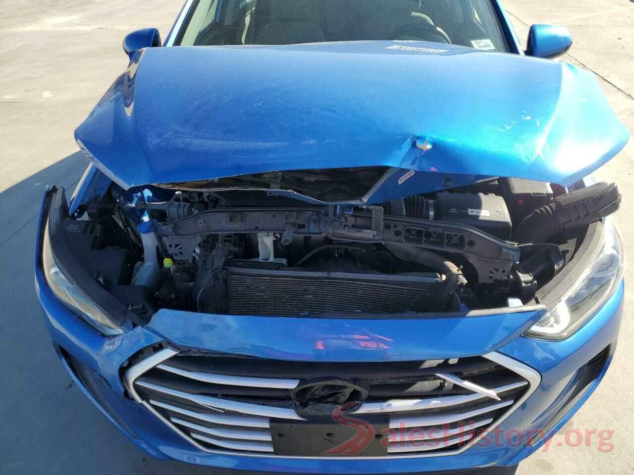 KMHD74LFXHU124071 2017 HYUNDAI ELANTRA