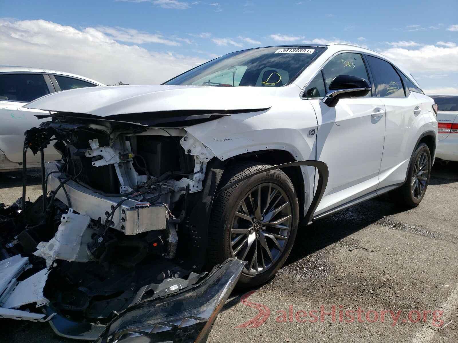 2T2BZMCA8HC118045 2017 LEXUS RX350