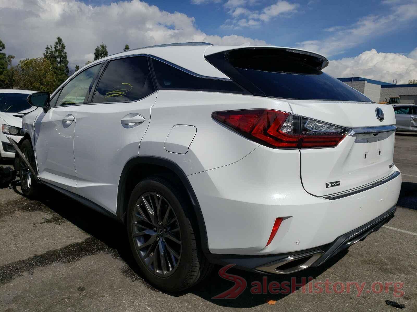 2T2BZMCA8HC118045 2017 LEXUS RX350