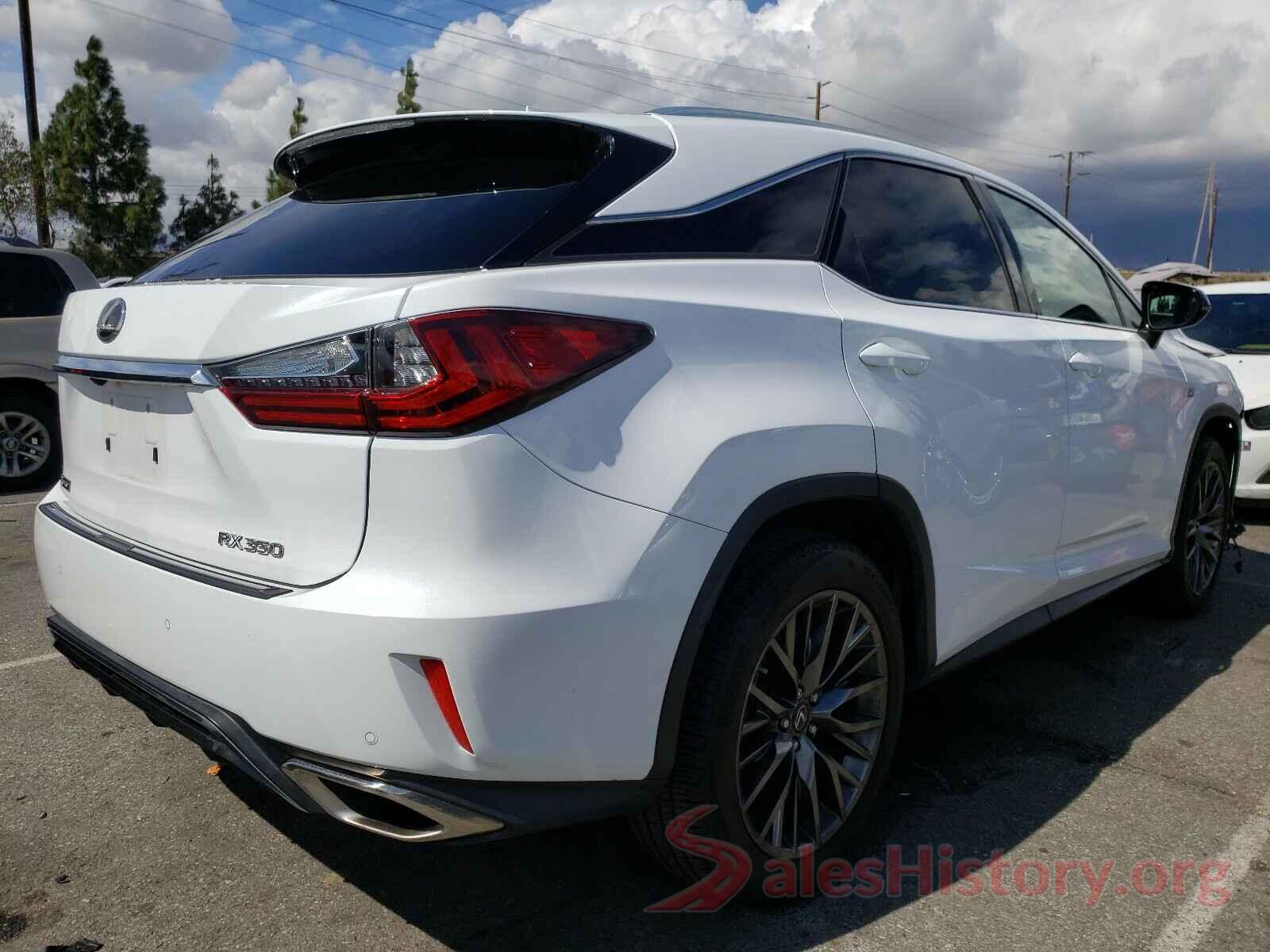 2T2BZMCA8HC118045 2017 LEXUS RX350