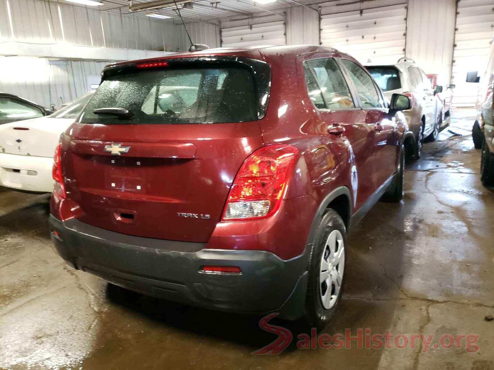 3GNCJKSB5GL272584 2016 CHEVROLET TRAX