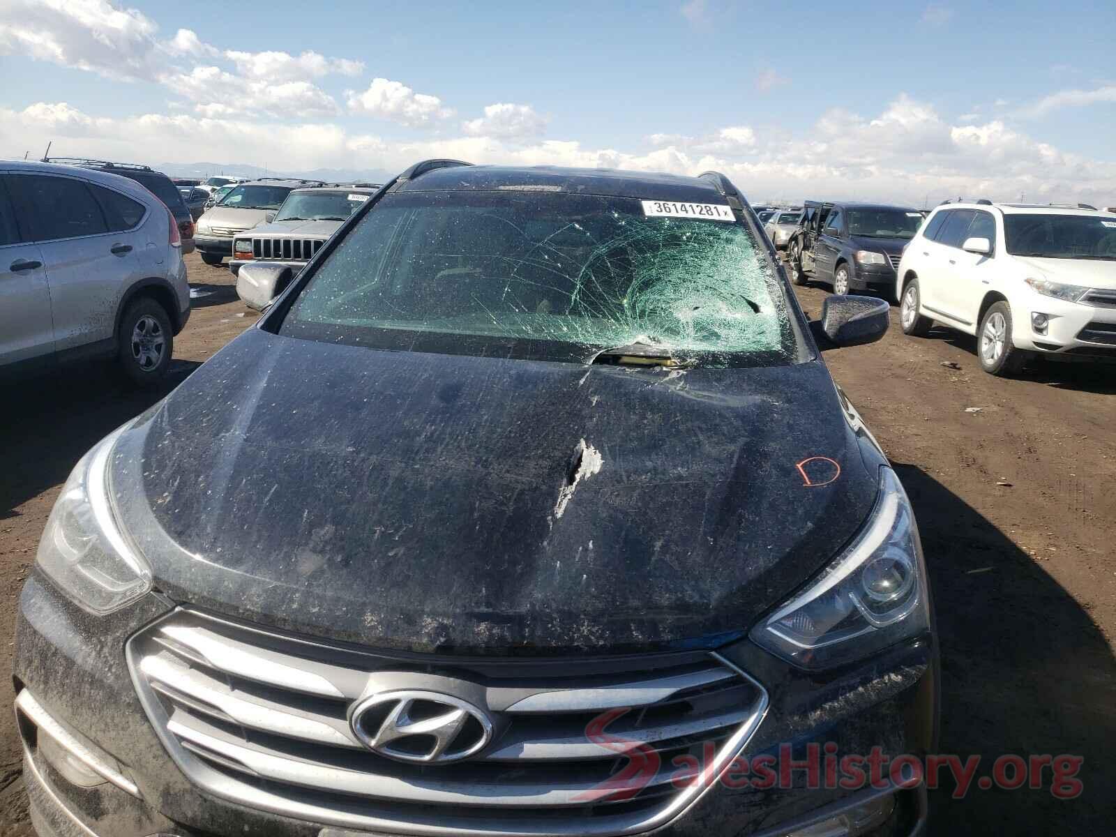 5XYZUDLA7JG548662 2018 HYUNDAI SANTA FE