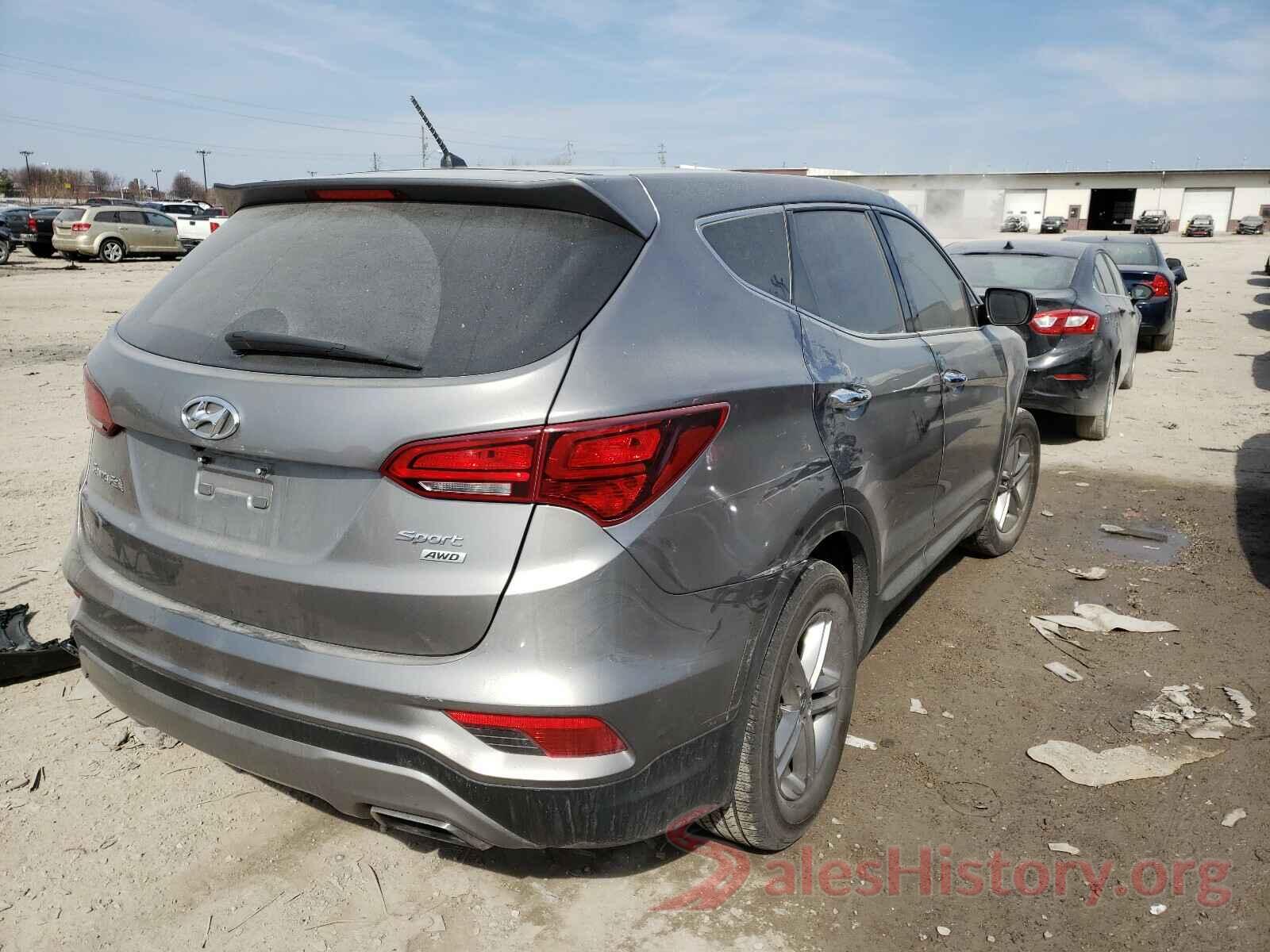 5NMZTDLB0JH081909 2018 HYUNDAI SANTA FE