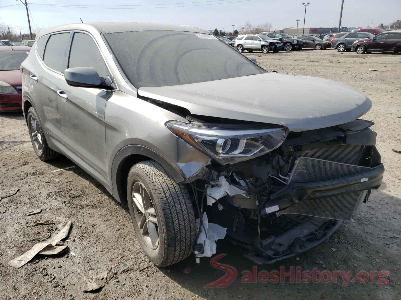 5NMZTDLB0JH081909 2018 HYUNDAI SANTA FE