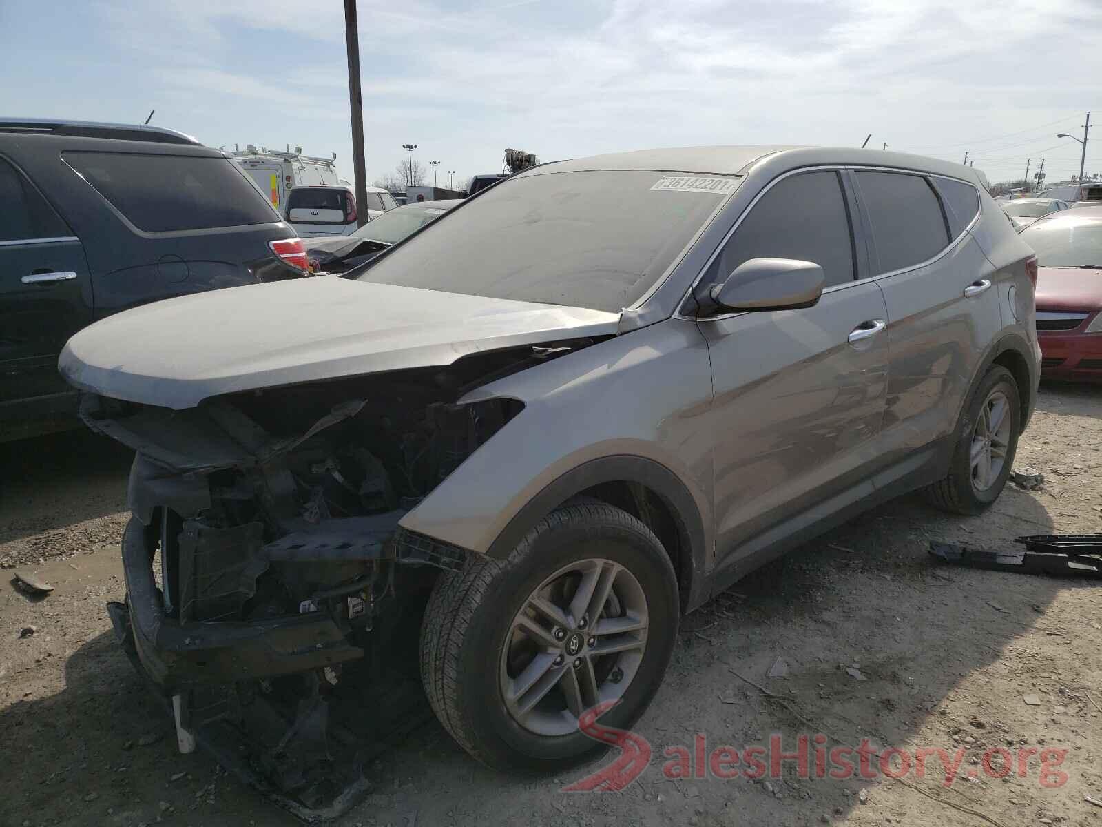 5NMZTDLB0JH081909 2018 HYUNDAI SANTA FE