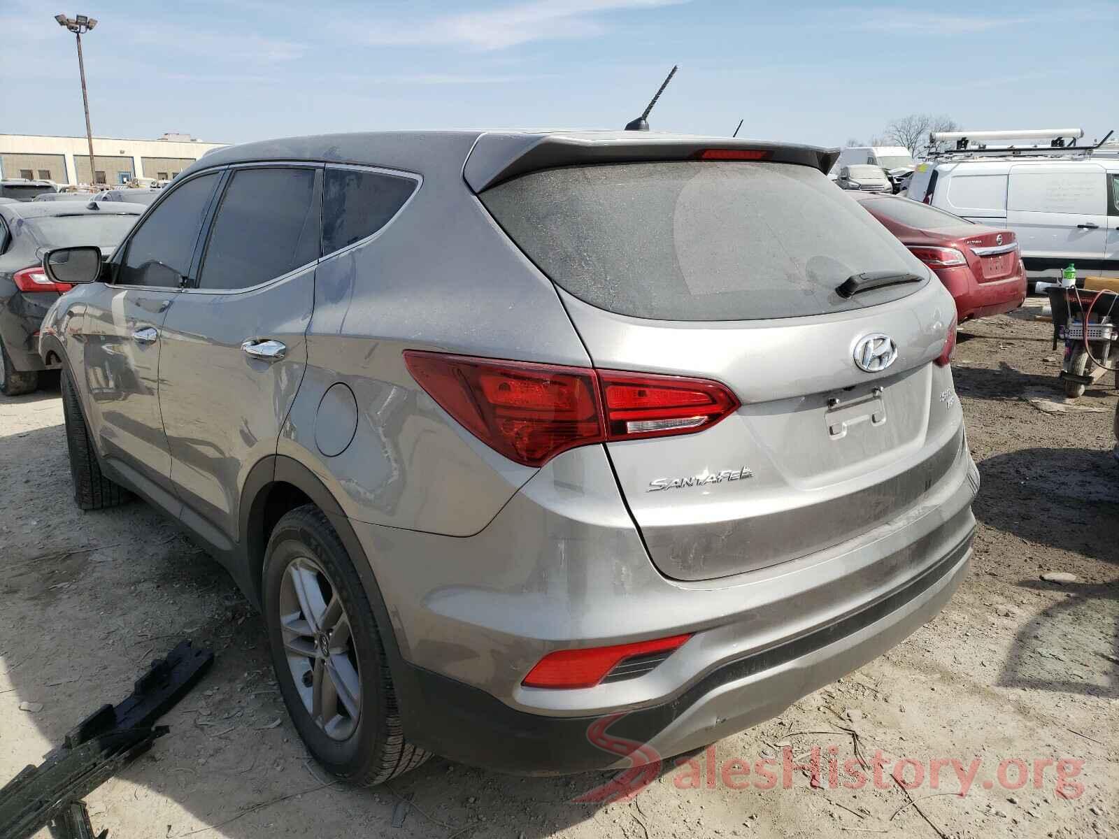 5NMZTDLB0JH081909 2018 HYUNDAI SANTA FE