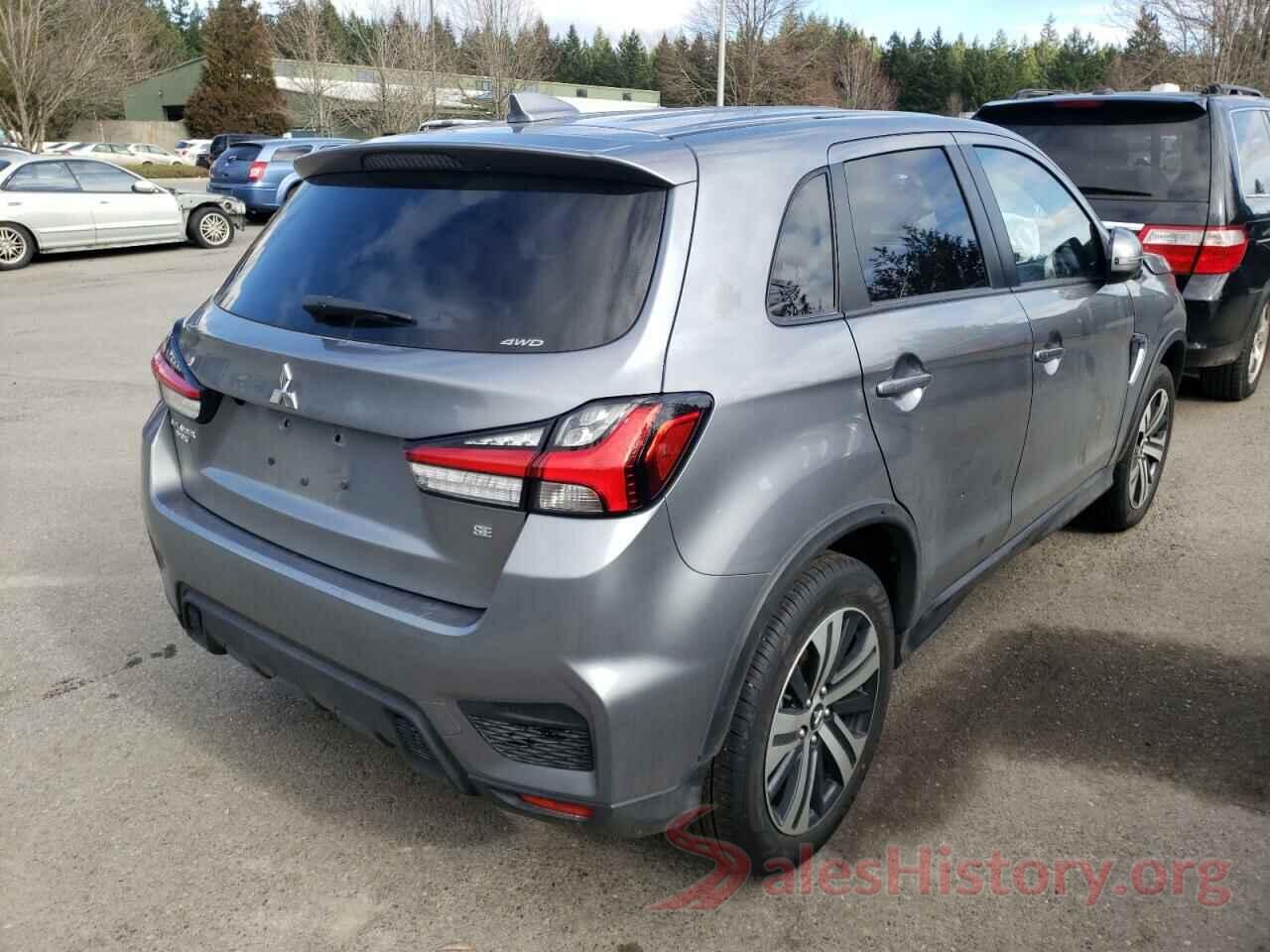 JA4ARUAU4MU023924 2021 MITSUBISHI OUTLANDER