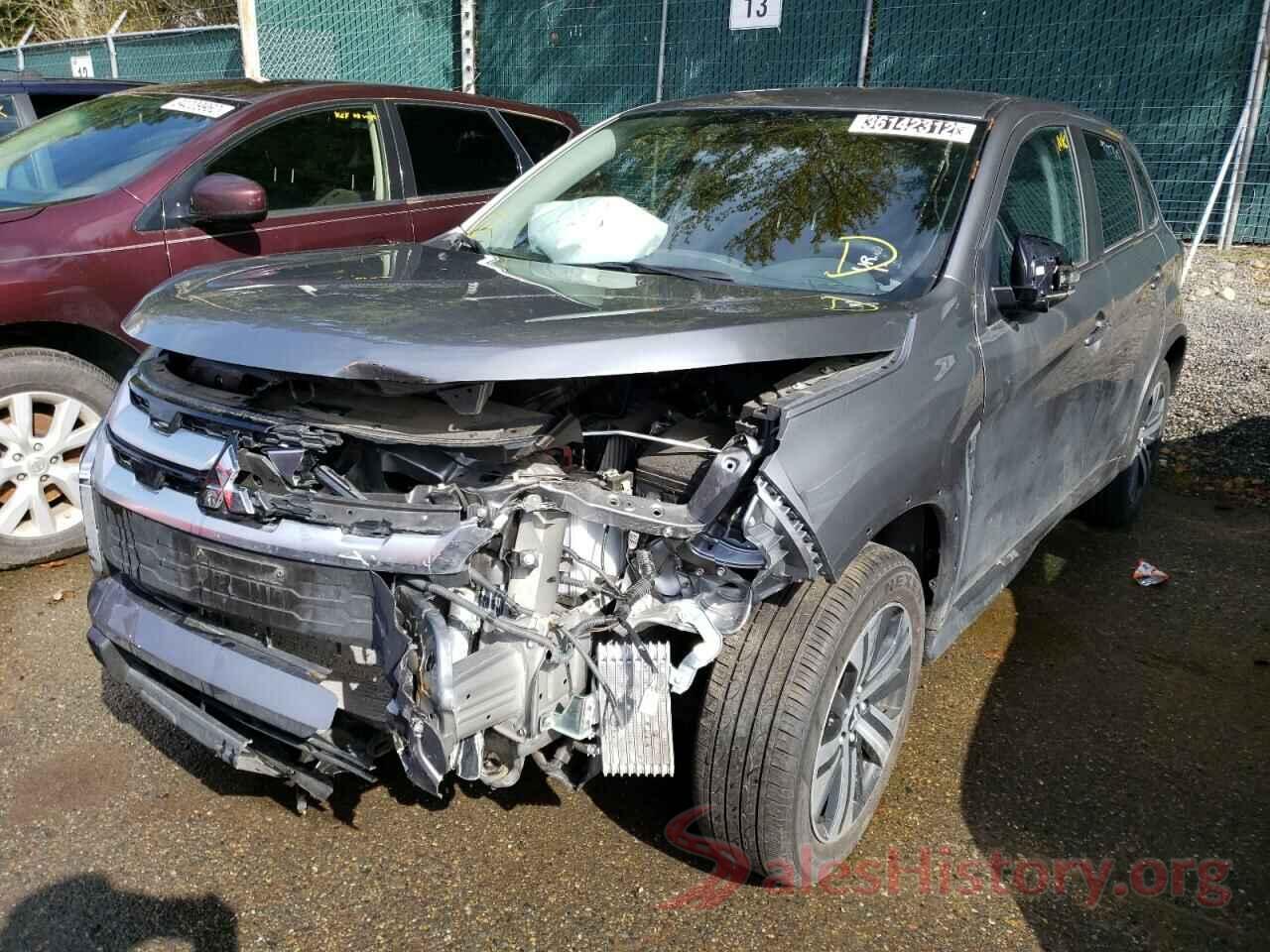 JA4ARUAU4MU023924 2021 MITSUBISHI OUTLANDER