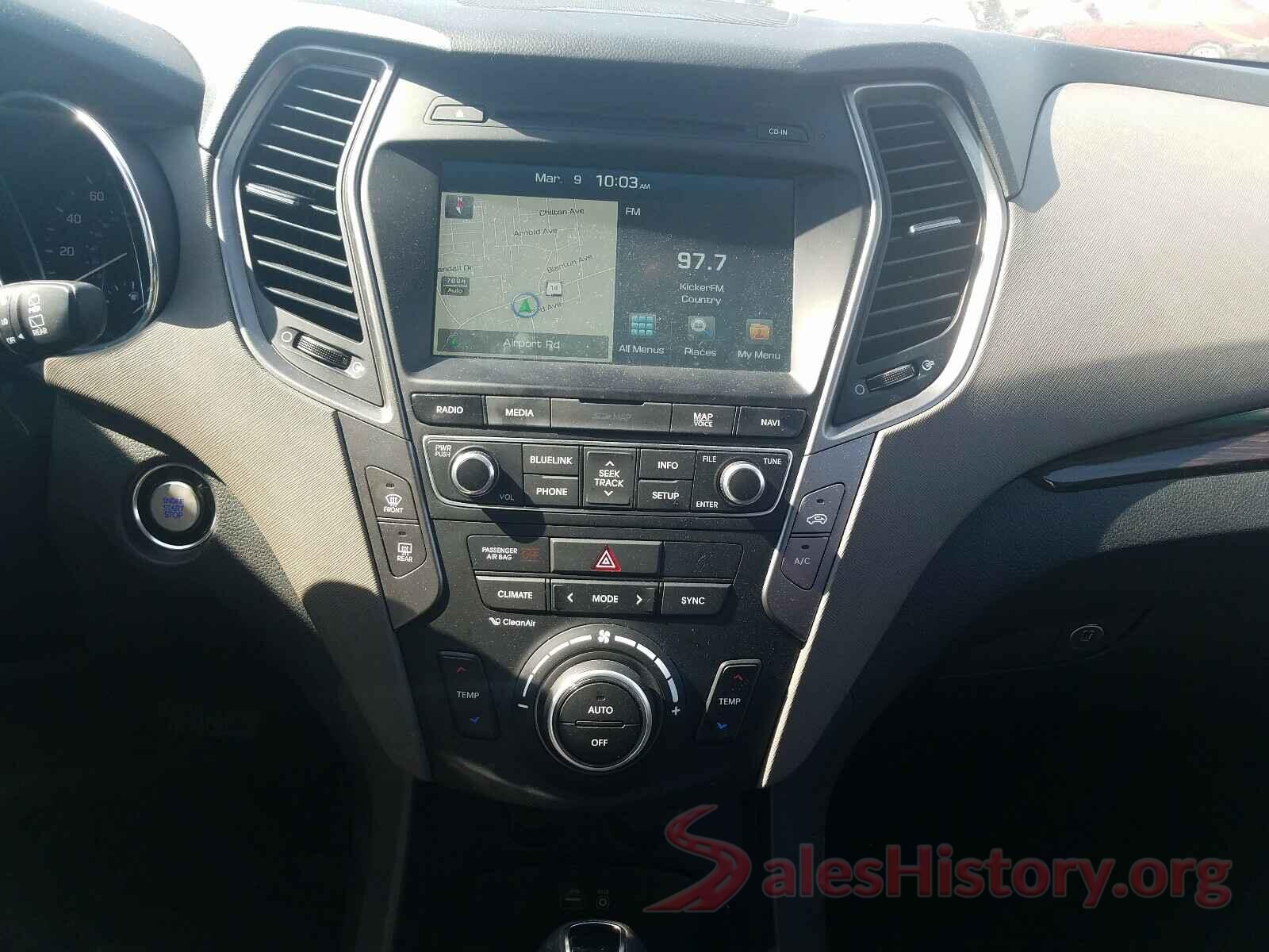 5XYZUDLB9HG389386 2017 HYUNDAI SANTA FE