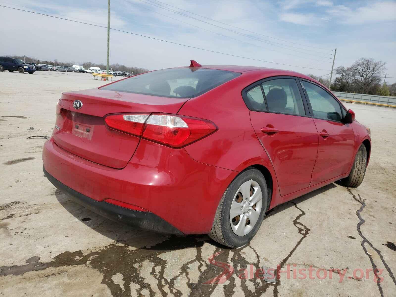 KNAFK4A64G5584685 2016 KIA FORTE