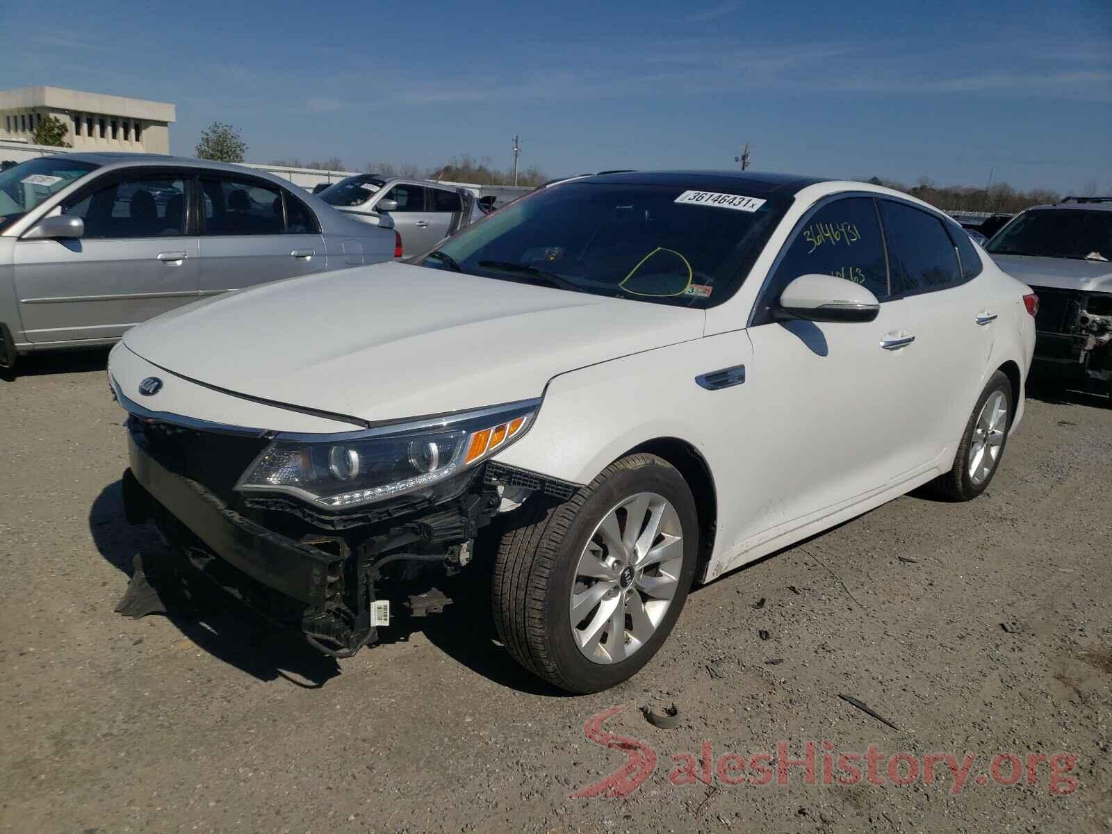 5XXGU4L39GG032325 2016 KIA OPTIMA