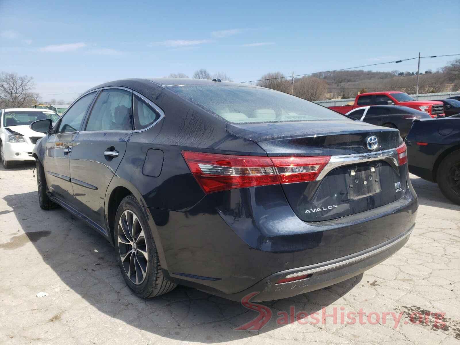 4T1BD1EBXGU055499 2016 TOYOTA AVALON