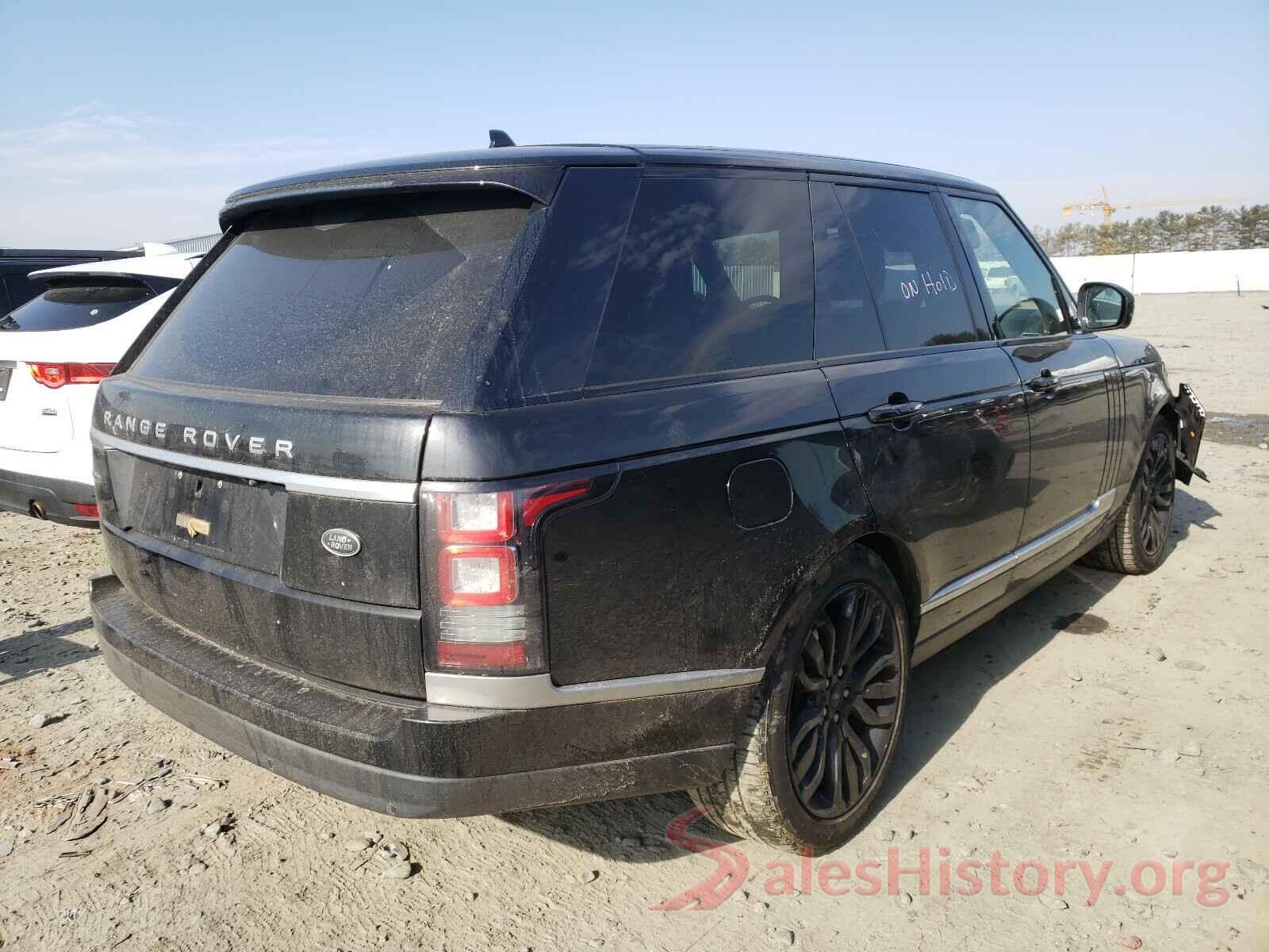 SALGS2KF6GA319468 2016 LAND ROVER RANGEROVER