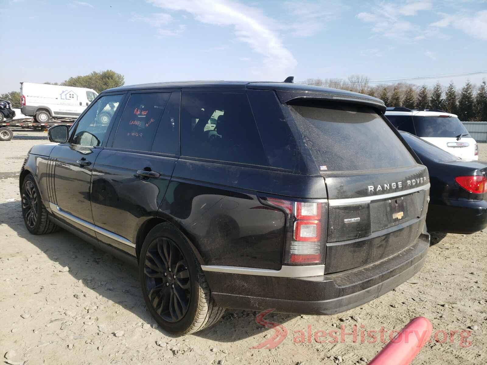 SALGS2KF6GA319468 2016 LAND ROVER RANGEROVER