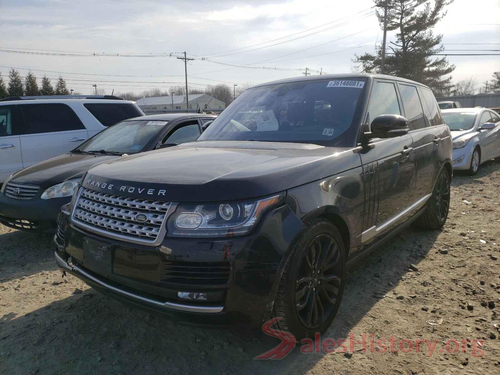 SALGS2KF6GA319468 2016 LAND ROVER RANGEROVER