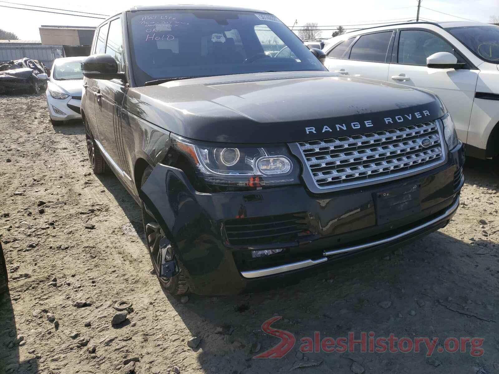 SALGS2KF6GA319468 2016 LAND ROVER RANGEROVER