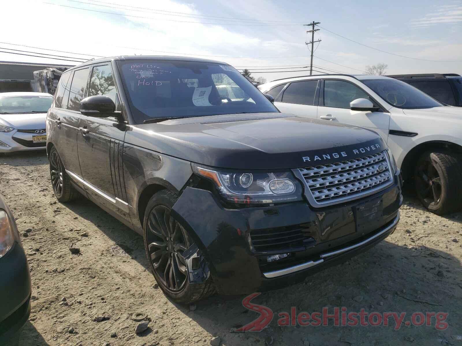 SALGS2KF6GA319468 2016 LAND ROVER RANGEROVER