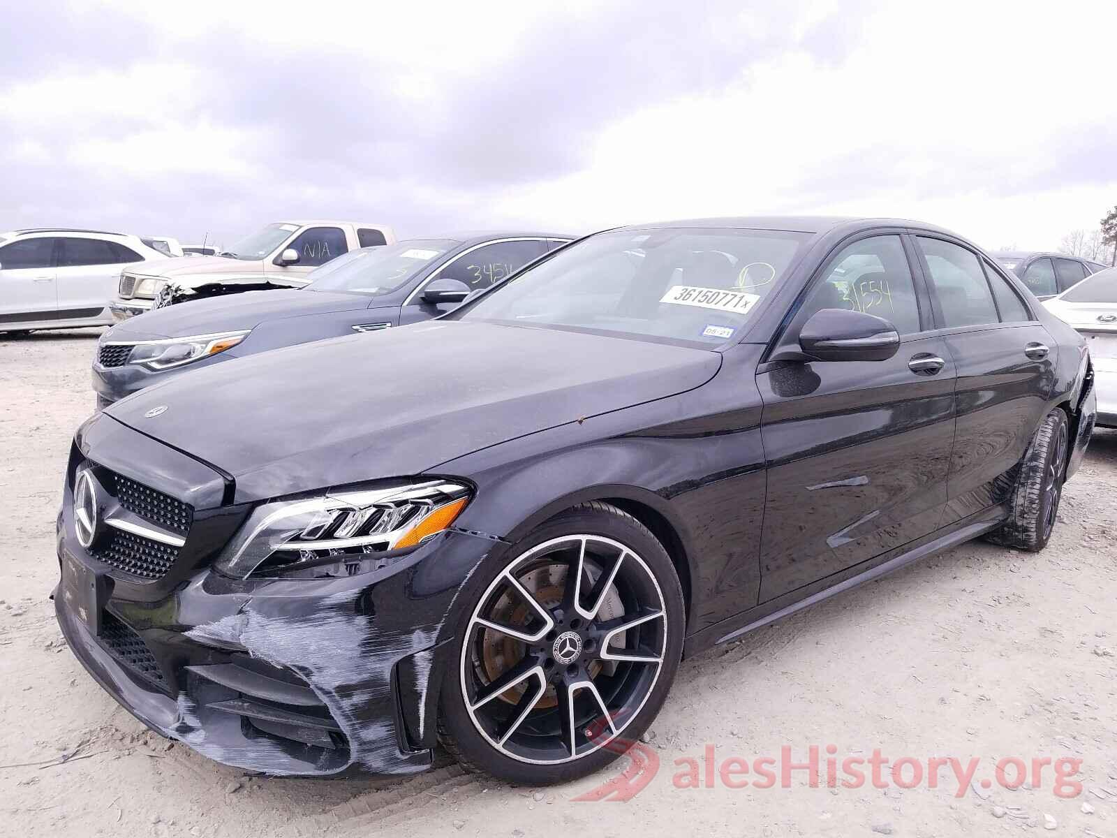 WDDWF8DBXKR506460 2019 MERCEDES-BENZ C CLASS