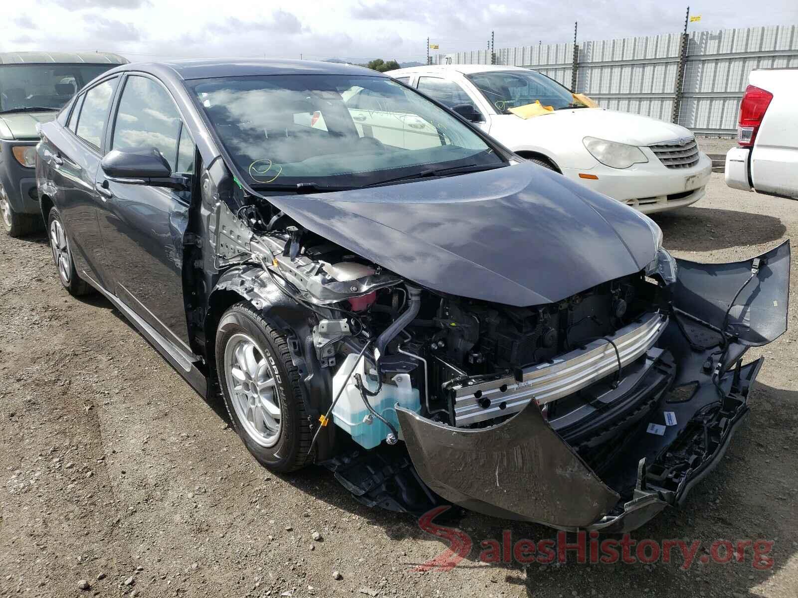 JTDKBRFU7J3598007 2018 TOYOTA PRIUS