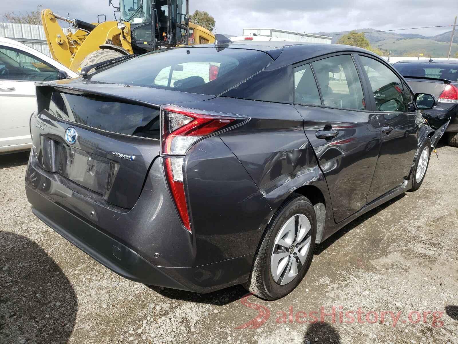 JTDKBRFU7J3598007 2018 TOYOTA PRIUS